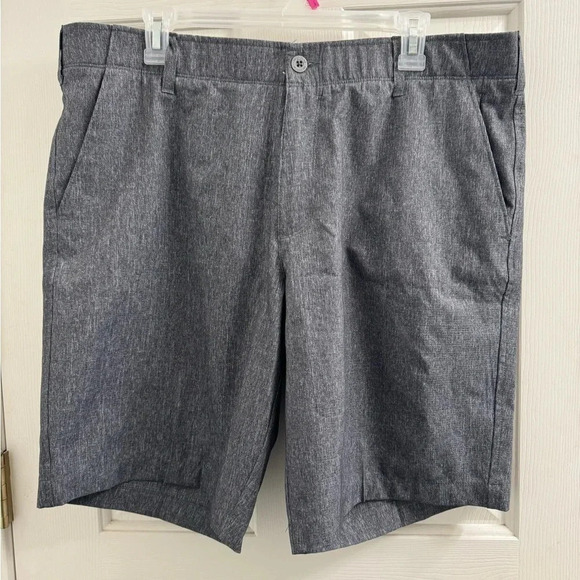 Swiss-tech Gray Heather Mens Shorts - Picture 1 of 6